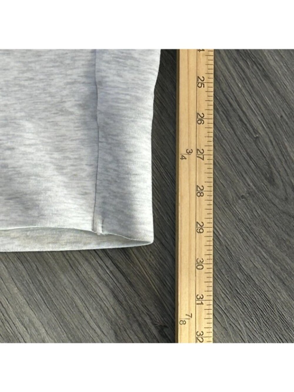 Nike Sweatpants Womens XL Gray Wide Leg Knit Baggy Lounge Pleated Tech Fleece - Picture 13 of 14